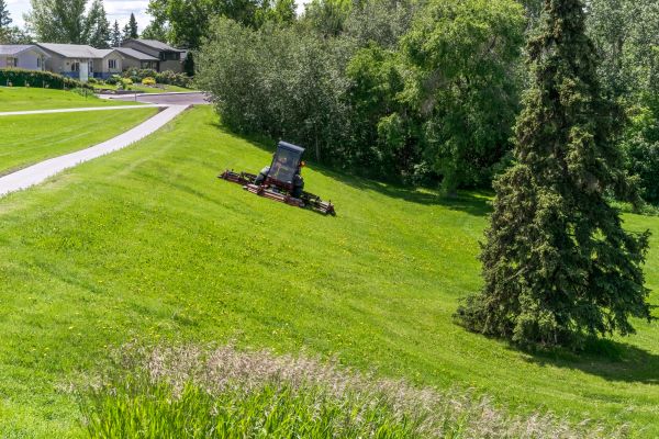 Hill Mowing in Bentonville